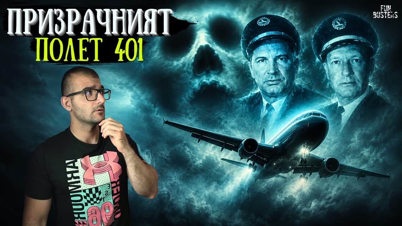 ПРИЗРАЦИТЕ на Полет 401 - ПИЛОТИ ВИЖДАТ МЪРТВИЯ ЕКИПАЖ ГОДИНИ по-КЪСНО