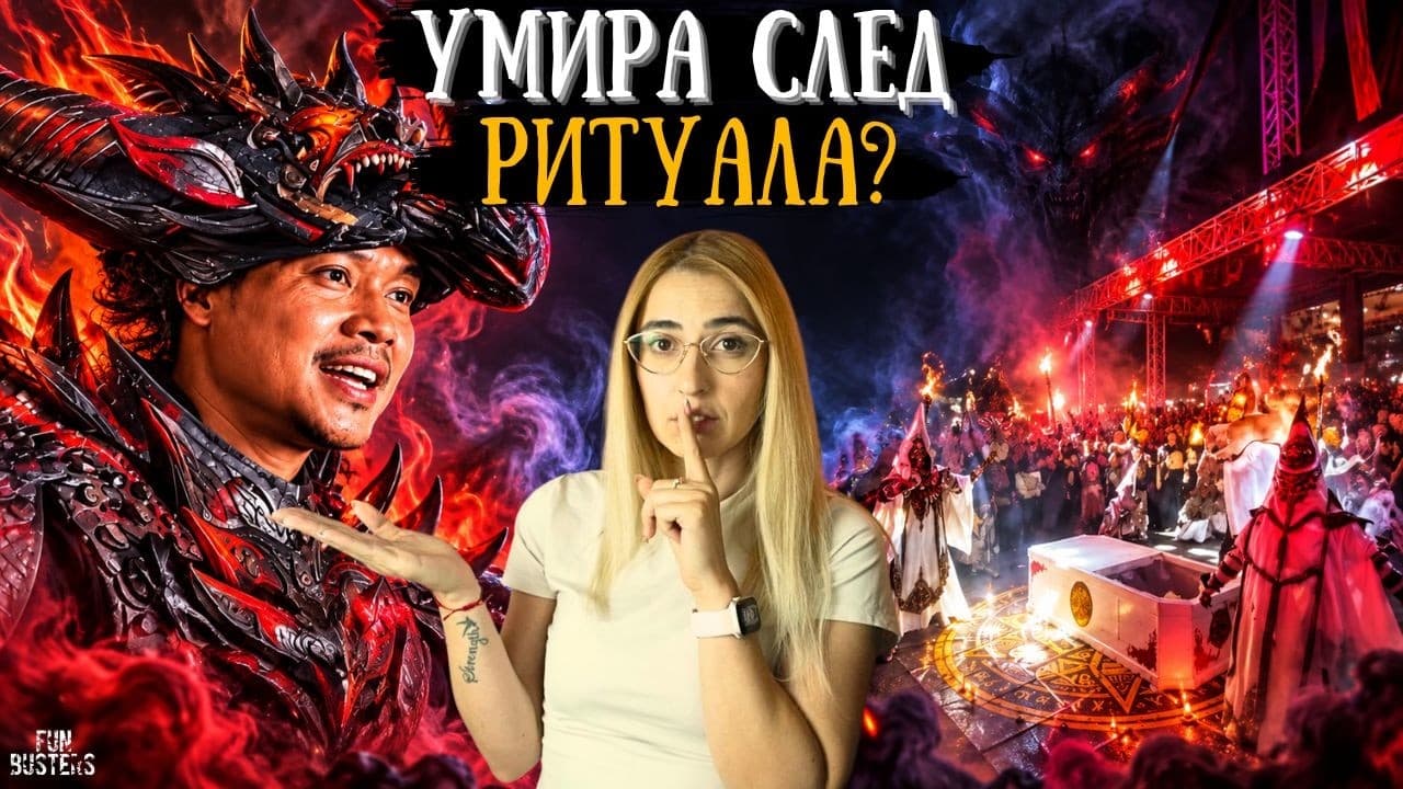 Той играе ДЕМОН в САТАНИНСКИ РИТУАЛ на КАРНАВАЛ? ЧАСОВЕ ПО-КЪСНО УМИРА!